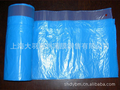 【供应边封PE穿塑连卷袋】价格,厂家,图片,塑料薄膜/箔,上海大羽塑料薄膜销售-